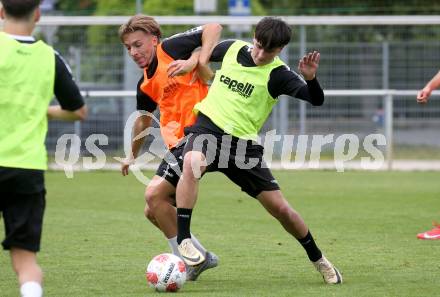 Fussball 2. Liga. Training SK Austria Klagenfurt.  Klagenfurt, am 16.6.2025.
Foto: Kuess
---
pressefotos, pressefotografie, kuess, qs, qspictures, sport, bild, bilder, bilddatenbank