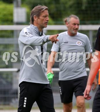 Fussball 2. Liga. Training SK Austria Klagenfurt.  Trainer Rolf Landerl. Klagenfurt, am 16.6.2025.
Foto: Kuess
---
pressefotos, pressefotografie, kuess, qs, qspictures, sport, bild, bilder, bilddatenbank