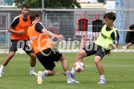 Fussball 2. Liga. Training SK Austria Klagenfurt.  Klagenfurt, am 16.6.2025.
Foto: Kuess
---
pressefotos, pressefotografie, kuess, qs, qspictures, sport, bild, bilder, bilddatenbank