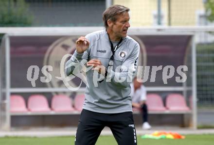 Fussball 2. Liga. Training SK Austria Klagenfurt.  Trainer Rolf Landerl. Klagenfurt, am 16.6.2025.
Foto: Kuess
---
pressefotos, pressefotografie, kuess, qs, qspictures, sport, bild, bilder, bilddatenbank