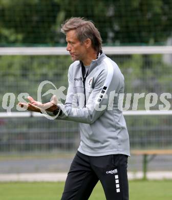 Fussball 2. Liga. Training SK Austria Klagenfurt.  Trainer Rolf Landerl. Klagenfurt, am 16.6.2025.
Foto: Kuess
---
pressefotos, pressefotografie, kuess, qs, qspictures, sport, bild, bilder, bilddatenbank