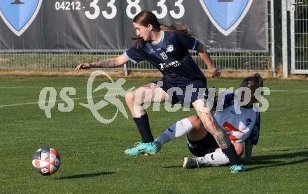 OEFB 2. Frauen Bundesliga Relegation Mitte. Kraig gegen SPG SV Zaunergroup Wallern / Krenglbach. Julia Egger  (Kraig),   Magdalena Bauer (Wallern/Krenglbach). Kraig, am 21.6.2025.
Foto: Kuess
www.qspictures.net
---
pressefotos, pressefotografie, kuess, qs, qspictures, sport, bild, bilder, bilddatenbank