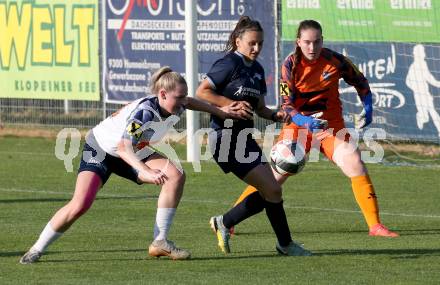 OEFB 2. Frauen Bundesliga Relegation Mitte. Kraig gegen SPG SV Zaunergroup Wallern / Krenglbach.  Leonie Lackner (Kraig),  Nadine Drescher  (Wallern/Krenglbach). Kraig, am 21.6.2025.
Foto: Kuess
www.qspictures.net
---
pressefotos, pressefotografie, kuess, qs, qspictures, sport, bild, bilder, bilddatenbank