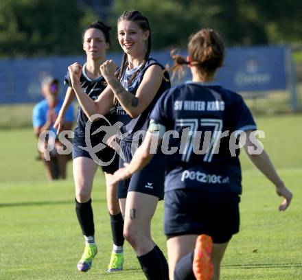 OEFB 2. Frauen Bundesliga Relegation Mitte. Kraig gegen SPG SV Zaunergroup Wallern / Krenglbach.  Torjubel Michelle Claudia Terkl (Kraig),  Kraig, am 21.6.2025.
Foto: Kuess


---
pressefotos, pressefotografie, kuess, qs, qspictures, sport, bild, bilder, bilddatenbank