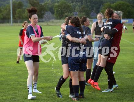 OEFB 2. Frauen Bundesliga Relegation Mitte. Kraig gegen SPG SV Zaunergroup Wallern / Krenglbach.  Meisterjubel Kraig. Kraig, am 21.6.2025.
Foto: Kuess
www.qspictures.net
---
pressefotos, pressefotografie, kuess, qs, qspictures, sport, bild, bilder, bilddatenbank