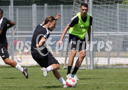 Fussball 2. Liga. Training SK Austria Klagenfurt.  Klagenfurt, am 23.6.2025.
Foto: Kuess
---
pressefotos, pressefotografie, kuess, qs, qspictures, sport, bild, bilder, bilddatenbank