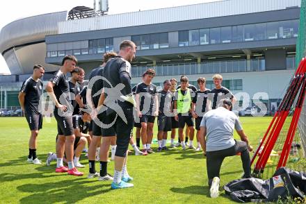 Fussball 2. Liga. Training SK Austria Klagenfurt.  Klagenfurt, am 23.6.2025.
Foto: Kuess
---
pressefotos, pressefotografie, kuess, qs, qspictures, sport, bild, bilder, bilddatenbank