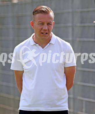 Fussball 2. Liga. Training SK Austria Klagenfurt.  Geschaeftsfuehrer Sport Mario Brkljaca. Klagenfurt, am 23.6.2025.
Foto: Kuess
---
pressefotos, pressefotografie, kuess, qs, qspictures, sport, bild, bilder, bilddatenbank
