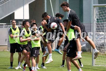 Fussball 2. Liga. Training SK Austria Klagenfurt.  Klagenfurt, am 23.6.2025.
Foto: Kuess
---
pressefotos, pressefotografie, kuess, qs, qspictures, sport, bild, bilder, bilddatenbank