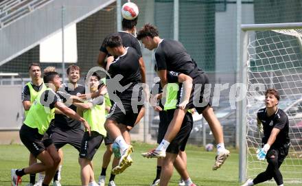 Fussball 2. Liga. Training SK Austria Klagenfurt.  Klagenfurt, am 23.6.2025.
Foto: Kuess
---
pressefotos, pressefotografie, kuess, qs, qspictures, sport, bild, bilder, bilddatenbank