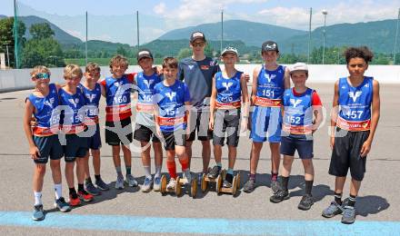 Schi Nordisch. Schispringen. Kinder Schanzencamp. Maximilian Ortner. Villach, am 21.6.2025.
Foto: Kuess
www.qspictures.net
---
pressefotos, pressefotografie, kuess, qs, qspictures, sport, bild, bilder, bilddatenbank