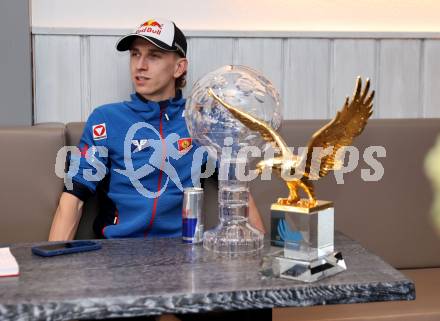 Schi Nordisch. Schispringen. Interview Daniel Tschofenig.  Daniel Tschofenig. Arnoldstein, am 9.5.2025.
Foto: Kuess
---
pressefotos, pressefotografie, kuess, qs, qspictures, sport, bild, bilder, bilddatenbank