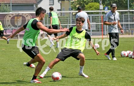 Fussball 2. Liga. Training SK Austria Klagenfurt. Aidan Liu. Klagenfurt, am 23.6.2025.
Foto: Kuess
---
pressefotos, pressefotografie, kuess, qs, qspictures, sport, bild, bilder, bilddatenbank