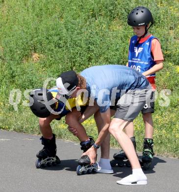 Schi Nordisch. Schispringen. Kinder Schanzencamp. Daniel Tschofenig. Villach, am 21.6.2025.
Foto: Kuess
www.qspictures.net
---
pressefotos, pressefotografie, kuess, qs, qspictures, sport, bild, bilder, bilddatenbank