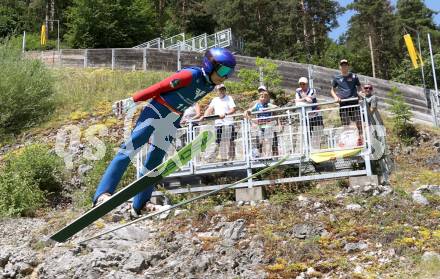 Schi Nordisch. Schispringen. Kinder Schanzencamp.  Maximilian Ortner. . Villach, am 21.6.2025.
Foto: Kuess
www.qspictures.net
---
pressefotos, pressefotografie, kuess, qs, qspictures, sport, bild, bilder, bilddatenbank