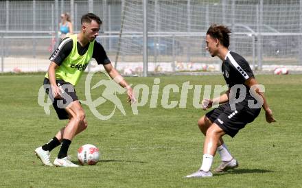 Fussball 2. Liga. Training SK Austria Klagenfurt. Mario Ljevar. Klagenfurt, am 23.6.2025.
Foto: Kuess
---
pressefotos, pressefotografie, kuess, qs, qspictures, sport, bild, bilder, bilddatenbank