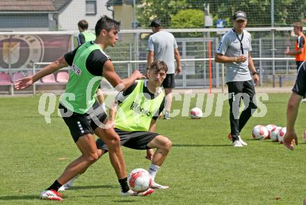 Fussball 2. Liga. Training SK Austria Klagenfurt. Aidan Liu. Klagenfurt, am 23.6.2025.
Foto: Kuess
---
pressefotos, pressefotografie, kuess, qs, qspictures, sport, bild, bilder, bilddatenbank