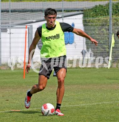 Fussball 2. Liga. Training SK Austria Klagenfurt. Aidan Liu. Klagenfurt, am 23.6.2025.
Foto: Kuess
---
pressefotos, pressefotografie, kuess, qs, qspictures, sport, bild, bilder, bilddatenbank