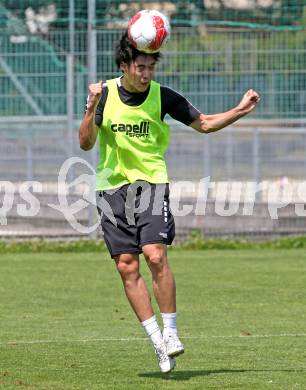Fussball 2. Liga. Training SK Austria Klagenfurt. Rei Okada. Klagenfurt, am 23.6.2025.
Foto: Kuess
---
pressefotos, pressefotografie, kuess, qs, qspictures, sport, bild, bilder, bilddatenbank