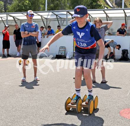 Schi Nordisch. Schispringen. Kinder Schanzencamp. Daniel Tschofenig. Villach, am 21.6.2025.
Foto: Kuess
www.qspictures.net
---
pressefotos, pressefotografie, kuess, qs, qspictures, sport, bild, bilder, bilddatenbank