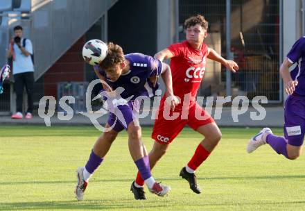 Fussball Testspiel. St. Veit gegen SK Austria Klagenfurt. Matteo Kitz (Klagenfurt).  St. Veit, am 25.6.2025.
Foto: Kuess
---
pressefotos, pressefotografie, kuess, qs, qspictures, sport, bild, bilder, bilddatenbank