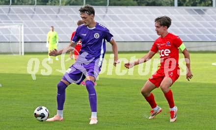 Fussball Testspiel. St. Veit gegen SK Austria Klagenfurt. Marcel Krnjjic (Klagenfurt).  St. Veit, am 25.6.2025.
Foto: Kuess
---
pressefotos, pressefotografie, kuess, qs, qspictures, sport, bild, bilder, bilddatenbank
