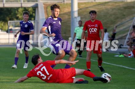 Fussball Testspiel. St. Veit gegen SK Austria Klagenfurt.  Adem Mustafic (Klagenfurt).  St. Veit, am 25.6.2025.
Foto: Kuess
---
pressefotos, pressefotografie, kuess, qs, qspictures, sport, bild, bilder, bilddatenbank