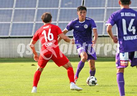 Fussball Testspiel. St. Veit gegen SK Austria Klagenfurt. Aiden Liu (Klagenfurt). St. Veit, am 25.6.2025.
Foto: Kuess
www.qspictures.net
---
pressefotos, pressefotografie, kuess, qs, qspictures, sport, bild, bilder, bilddatenbank