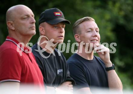 Fussball Testspiel. SK Austria Klagenfurt gegen Treibach.  Slobodan Grubor, Nico Grubor, Mario Brkljaca  (Klagenfurt). Gurnitz, am 27.6.2025.
Foto: Kuess
www.qspictures.net
---
pressefotos, pressefotografie, kuess, qs, qspictures, sport, bild, bilder, bilddatenbank
