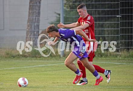 Fussball Testspiel. SK Austria Klagenfurt gegen Kalsdorf. Dennis Sinanovic (Klagenfurt). St. Stefan im Lavanttal, am 1.7.2025.
Foto: Kuess
www.qspictures.net
---
pressefotos, pressefotografie, kuess, qs, qspictures, sport, bild, bilder, bilddatenbank