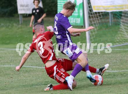 Fussball Testspiel. SK Austria Klagenfurt gegen Kalsdorf. Samuel Stueckler  (Klagenfurt). St. Stefan im Lavanttal, am 1.7.2025.
Foto: Kuess
www.qspictures.net
---
pressefotos, pressefotografie, kuess, qs, qspictures, sport, bild, bilder, bilddatenbank