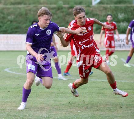Fussball Testspiel. SK Austria Klagenfurt gegen Kalsdorf.  Samuel Stueckler (Klagenfurt). St. Stefan im Lavanttal, am 1.7.2025.
Foto: Kuess
www.qspictures.net
---
pressefotos, pressefotografie, kuess, qs, qspictures, sport, bild, bilder, bilddatenbank