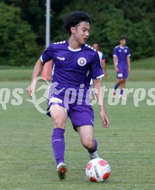 Fussball Testspiel. SK Austria Klagenfurt gegen Treibach. Rei Okada  (Klagenfurt). Gurnitz, am 27.6.2025.
Foto: Kuess
www.qspictures.net
---
pressefotos, pressefotografie, kuess, qs, qspictures, sport, bild, bilder, bilddatenbank