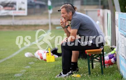 Fussball Testspiel. SK Austria Klagenfurt gegen Kalsdorf. Trainer Rolf Landerl (Klagenfurt). St. Stefan im Lavanttal, am 1.7.2025.
Foto: Kuess
www.qspictures.net
---
pressefotos, pressefotografie, kuess, qs, qspictures, sport, bild, bilder, bilddatenbank