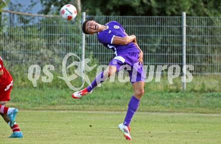 Fussball Testspiel. SK Austria Klagenfurt gegen Kalsdorf. Aidan Liu. (Klagenfurt). St. Stefan im Lavanttal, am 1.7.2025.
Foto: Kuess
www.qspictures.net
---
pressefotos, pressefotografie, kuess, qs, qspictures, sport, bild, bilder, bilddatenbank