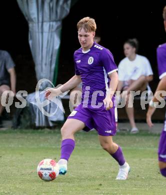 Fussball Testspiel. SK Austria Klagenfurt gegen Kalsdorf. Samuel Stueckler (Klagenfurt). St. Stefan im Lavanttal, am 1.7.2025.
Foto: Kuess
www.qspictures.net
---
pressefotos, pressefotografie, kuess, qs, qspictures, sport, bild, bilder, bilddatenbank