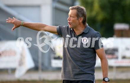Fussball Testspiel. SK Austria Klagenfurt gegen Kalsdorf. Trainer Rolf Landerl (Klagenfurt). St. Stefan im Lavanttal, am 1.7.2025.
Foto: Kuess
www.qspictures.net
---
pressefotos, pressefotografie, kuess, qs, qspictures, sport, bild, bilder, bilddatenbank