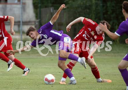 Fussball Testspiel. SK Austria Klagenfurt gegen Kalsdorf.  Dino Delic (Klagenfurt). St. Stefan im Lavanttal, am 1.7.2025.
Foto: Kuess
www.qspictures.net
---
pressefotos, pressefotografie, kuess, qs, qspictures, sport, bild, bilder, bilddatenbank