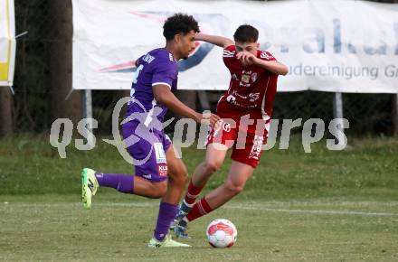 Fussball Testspiel. SK Austria Klagenfurt gegen Kalsdorf.  Naldo Aperecido (Klagenfurt). St. Stefan im Lavanttal, am 1.7.2025.
Foto: Kuess
www.qspictures.net
---
pressefotos, pressefotografie, kuess, qs, qspictures, sport, bild, bilder, bilddatenbank