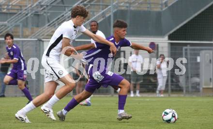 Fussball Testspiel. SK Austria Klagenfurt gegen Sturm Graz Amateure. Dino Delic (Klagenfurt). Klagenfurt, am 4.7.2025.
Foto: Kuess
www.qspictures.net
---
pressefotos, pressefotografie, kuess, qs, qspictures, sport, bild, bilder, bilddatenbank