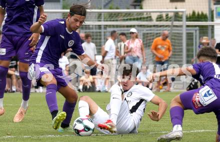 Fussball Testspiel. SK Austria Klagenfurt gegen Sturm Graz Amateure. Marco D aloia  (Klagenfurt). Klagenfurt, am 4.7.2025.
Foto: Kuess
www.qspictures.net
---
pressefotos, pressefotografie, kuess, qs, qspictures, sport, bild, bilder, bilddatenbank