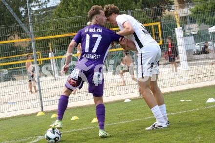 Fussball Testspiel. SK Austria Klagenfurt gegen Sturm Graz Amateure. Marc Andre Schmerboeck (Klagenfurt). Klagenfurt, am 4.7.2025.
Foto: Kuess
www.qspictures.net
---
pressefotos, pressefotografie, kuess, qs, qspictures, sport, bild, bilder, bilddatenbank