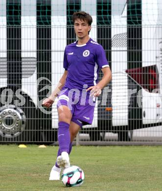 Fussball Testspiel. SK Austria Klagenfurt gegen Sturm Graz Amateure. Tomas Marusin  (Klagenfurt). Klagenfurt, am 4.7.2025.
Foto: Kuess
www.qspictures.net
---
pressefotos, pressefotografie, kuess, qs, qspictures, sport, bild, bilder, bilddatenbank