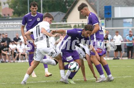 Fussball Testspiel. SK Austria Klagenfurt gegen Sturm Graz Amateure. Marco D aloia (Klagenfurt). Klagenfurt, am 4.7.2025.
Foto: Kuess
www.qspictures.net
---
pressefotos, pressefotografie, kuess, qs, qspictures, sport, bild, bilder, bilddatenbank