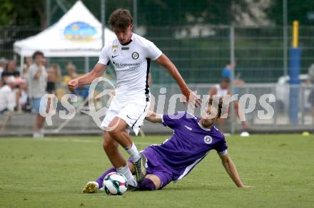 Fussball Testspiel. SK Austria Klagenfurt gegen Sturm Graz Amateure.   Florian Weiss (Klagenfurt). Klagenfurt, am 4.7.2025.
Foto: Kuess
www.qspictures.net
---
pressefotos, pressefotografie, kuess, qs, qspictures, sport, bild, bilder, bilddatenbank