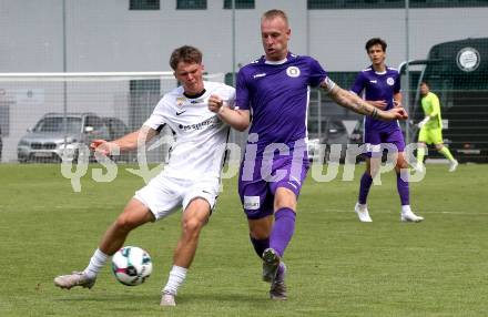 Fussball Testspiel. SK Austria Klagenfurt gegen Sturm Graz Amateure.Florian Jaritz  (Klagenfurt). Klagenfurt, am 4.7.2025.
Foto: Kuess
www.qspictures.net
---
pressefotos, pressefotografie, kuess, qs, qspictures, sport, bild, bilder, bilddatenbank