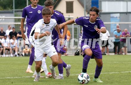 Fussball Testspiel. SK Austria Klagenfurt gegen Sturm Graz Amateure. Marco D aloia (Klagenfurt). Klagenfurt, am 4.7.2025.
Foto: Kuess
www.qspictures.net
---
pressefotos, pressefotografie, kuess, qs, qspictures, sport, bild, bilder, bilddatenbank