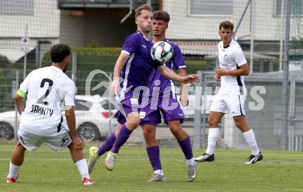 Fussball Testspiel. SK Austria Klagenfurt gegen Sturm Graz Amateure.  Marc Andre Schmerboeck (Klagenfurt). Klagenfurt, am 4.7.2025.
Foto: Kuess
www.qspictures.net
---
pressefotos, pressefotografie, kuess, qs, qspictures, sport, bild, bilder, bilddatenbank