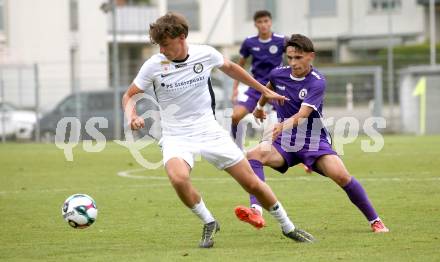 Fussball Testspiel. SK Austria Klagenfurt gegen Sturm Graz Amateure.  Armin Karic   (Klagenfurt). Klagenfurt, am 4.7.2025.
Foto: Kuess
www.qspictures.net
---
pressefotos, pressefotografie, kuess, qs, qspictures, sport, bild, bilder, bilddatenbank