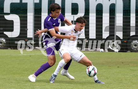 Fussball Testspiel. SK Austria Klagenfurt gegen Sturm Graz Amateure. Tomas Marusin (Klagenfurt). Klagenfurt, am 4.7.2025.
Foto: Kuess
www.qspictures.net
---
pressefotos, pressefotografie, kuess, qs, qspictures, sport, bild, bilder, bilddatenbank